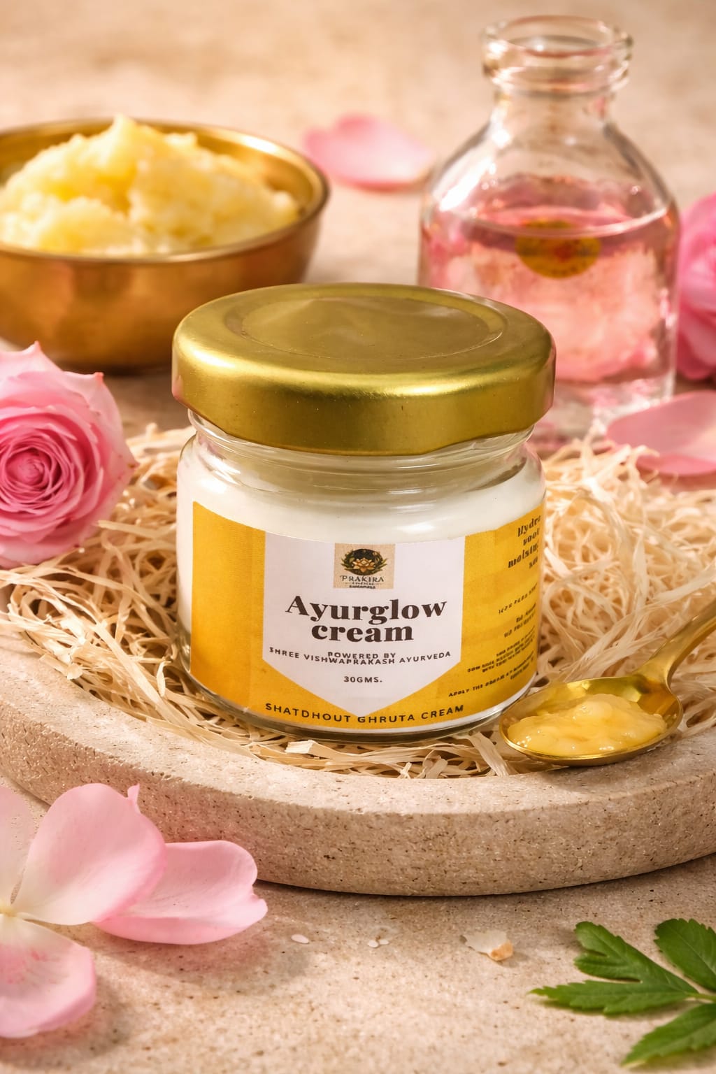 AyurGlow Cream – Shatdhout Ghrita Skincare