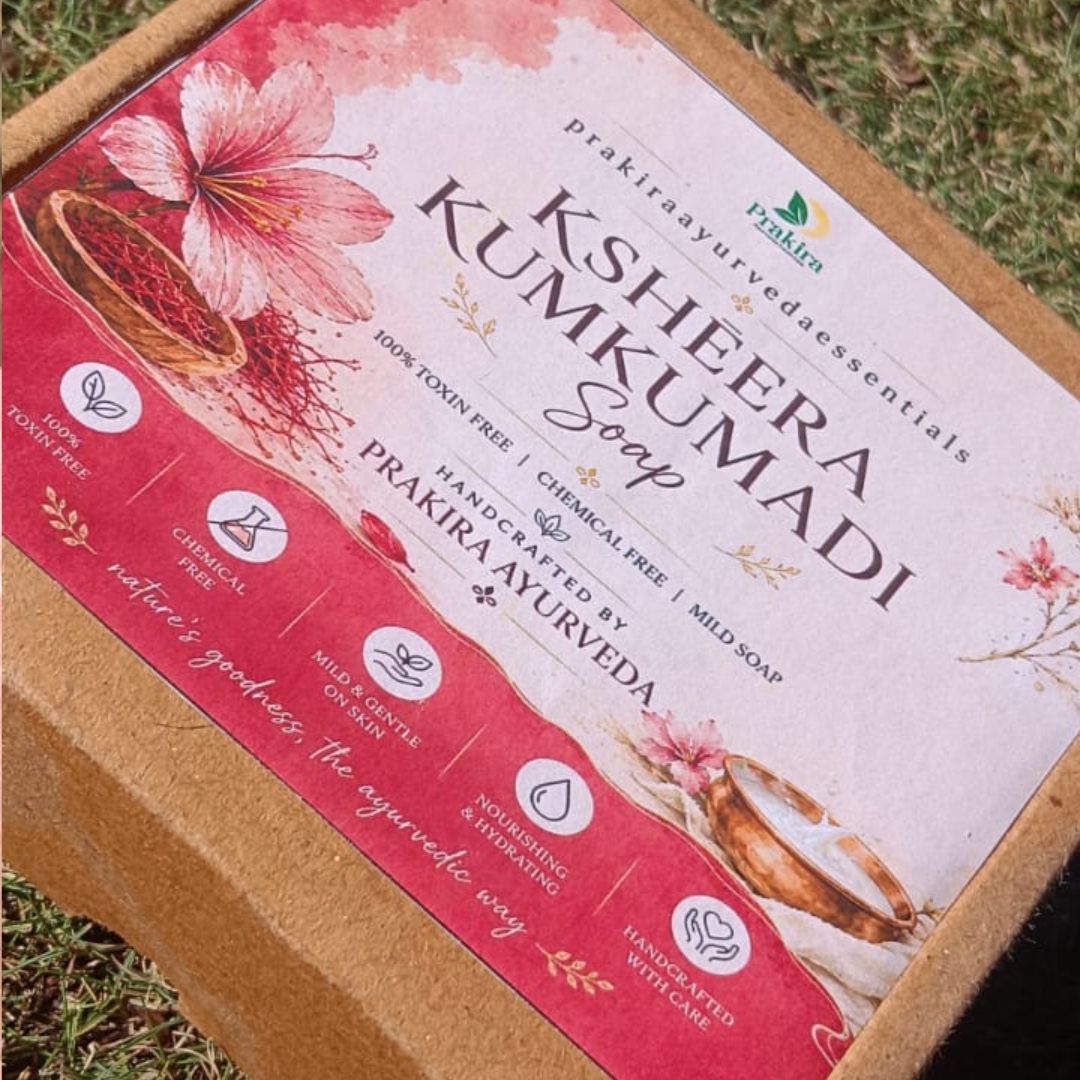 Ksheera Kumkumadi Soap - Image 3
